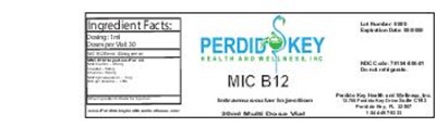 Package Label (Mic B12 Pkhw 30ml)